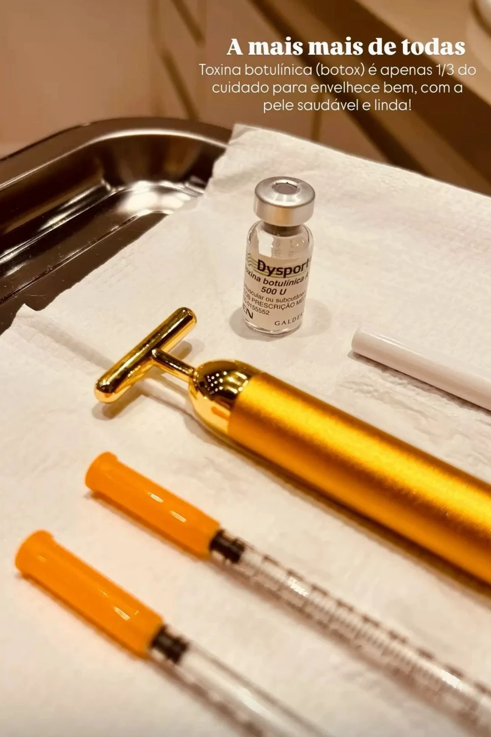 Materiais para procedimentos injetáveis na TriSeé Estética Avançada